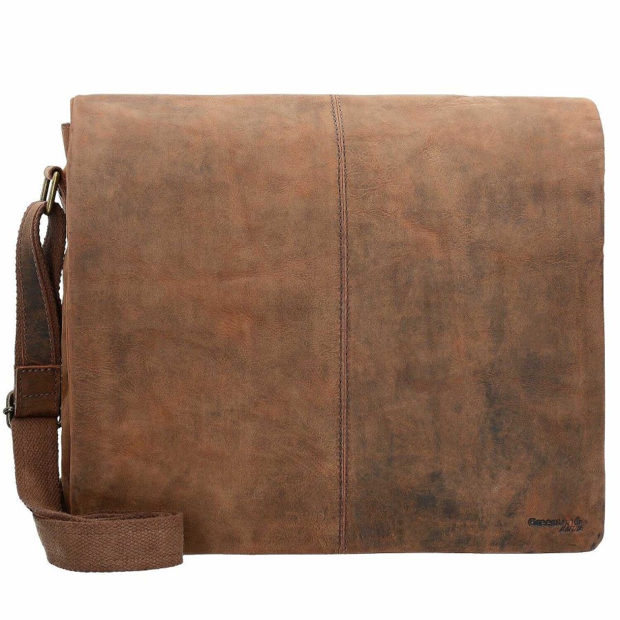 Business Greenland Nature | Greenland Nature Montenegro Messenger Leather 35 Cm