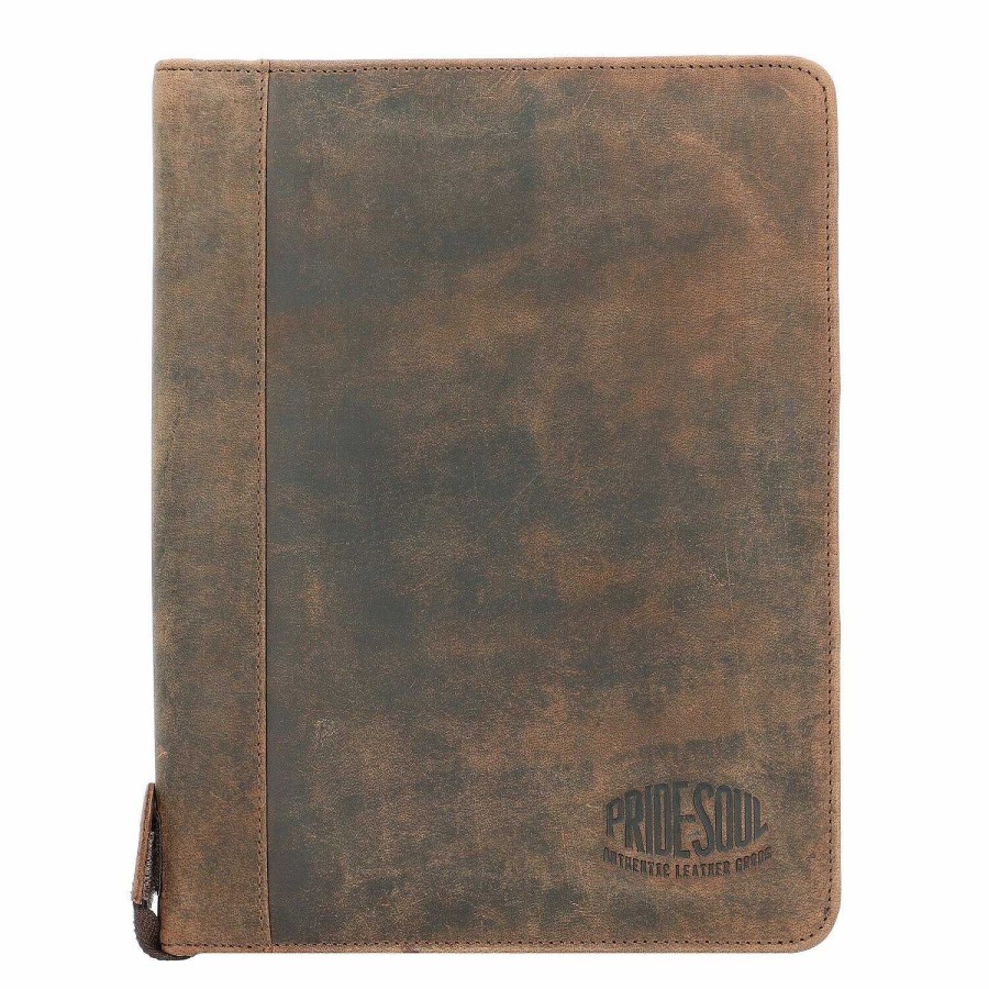 Business Pride and Soul | Pride And Soul Charon Leather Writing Case 27 Cm