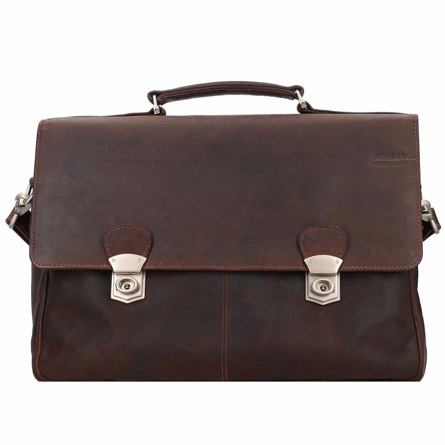 Business Greenland Nature | Greenland Nature Westcoast Briefcase Laptop Compartment Leather 41 Cm