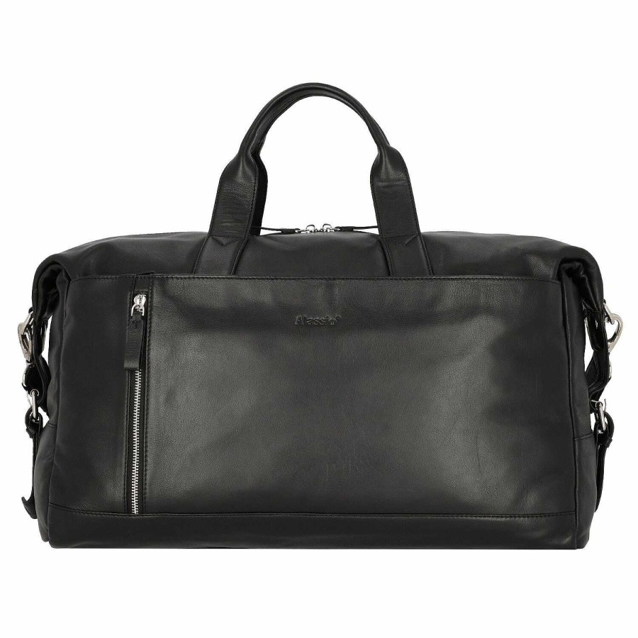 Travel Luggage Alassio | Alassio Topo Weekender Travel Bag Leather 50 Cm