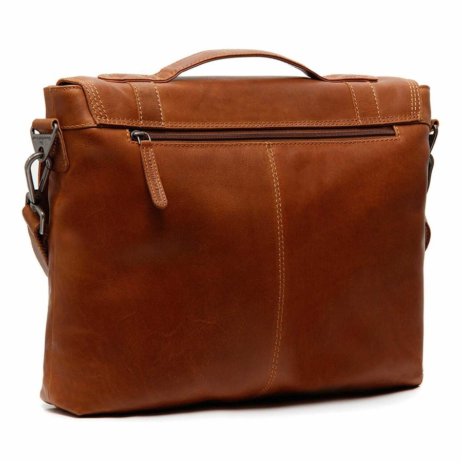 Business The Chesterfield Brand | The Chesterfield Brand Veneto Leather Briefcase 38 Cm Laptop Compartment