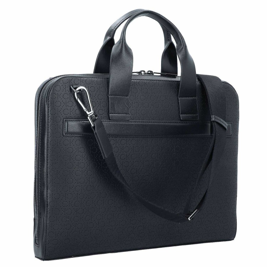 Business Calvin Klein | Calvin Klein Modern Bar Briefcase 36 Cm Laptop Compartment