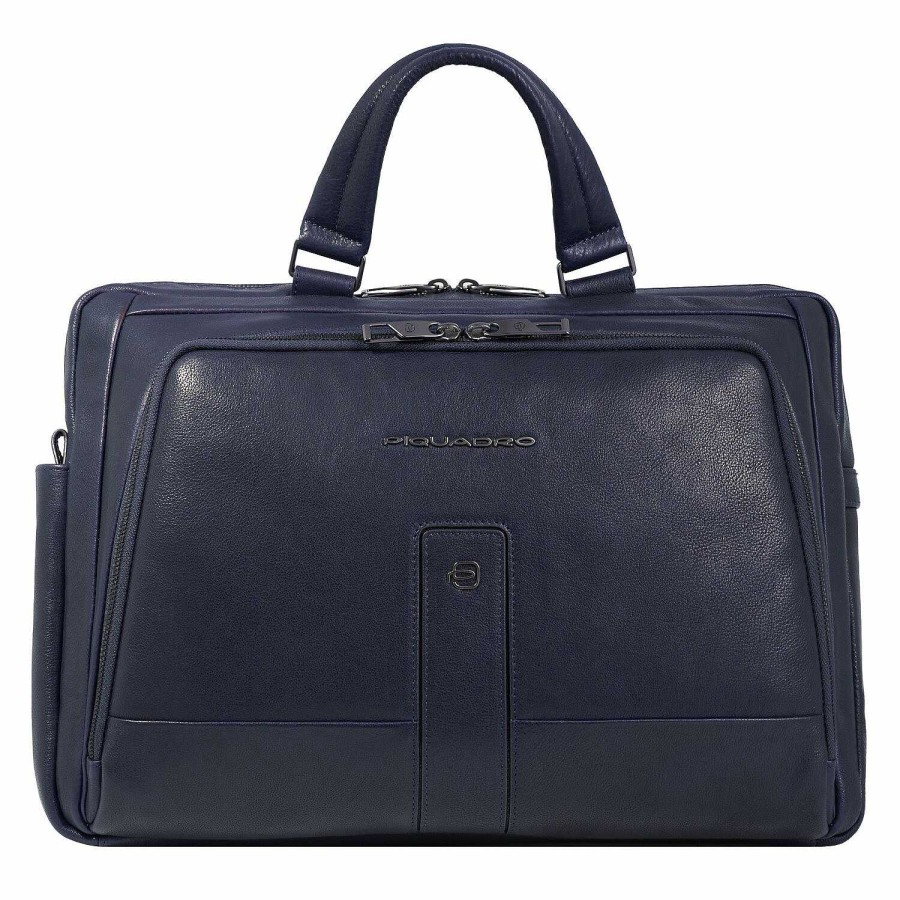 Business Piquadro | Piquadro Carl Briefcase Leather 41 Cm Laptop Compartment