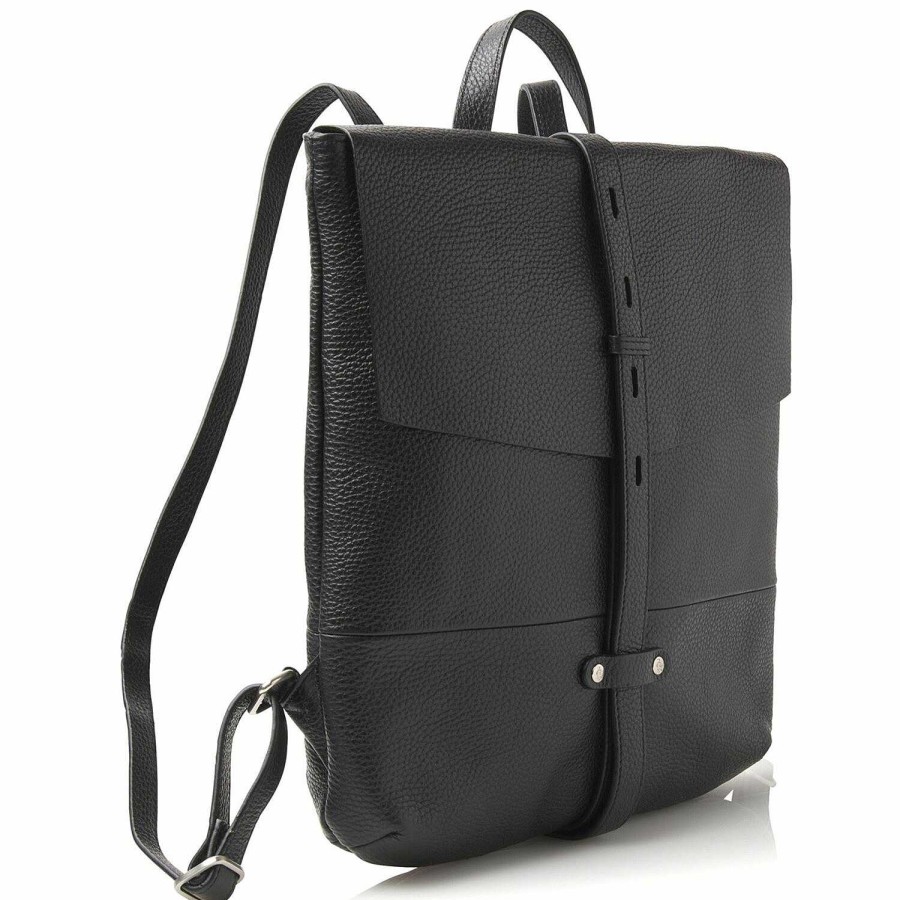 Backpacks Castelijn & Beerens | Castelijn & Beerens Babette Gesso City Backpack Rfid Leather 34 Cm