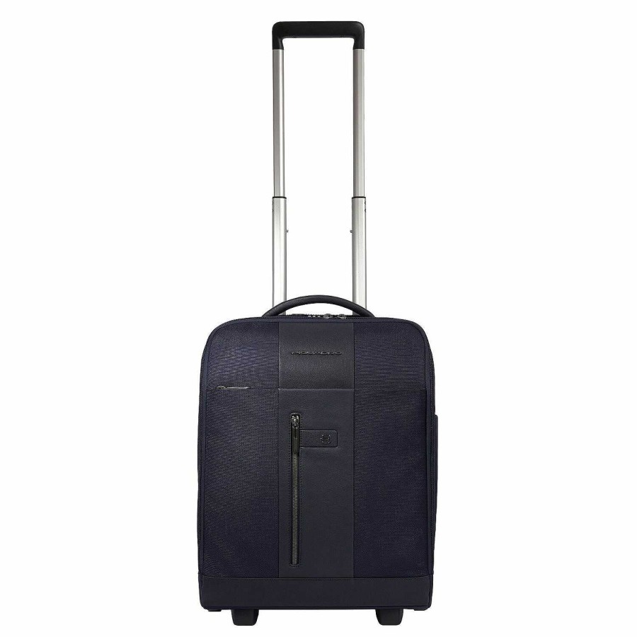 Travel Luggage Piquadro | Piquadro Letter 2 2 Wheels Cabin Trolley 45 Cm