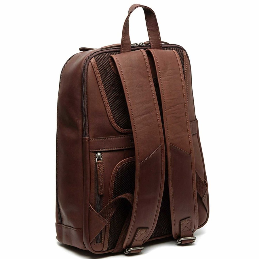 Business The Chesterfield Brand | The Chesterfield Brand Wax Pull Up Detroit Backpack Leather 39 Cm Laptop Compartment