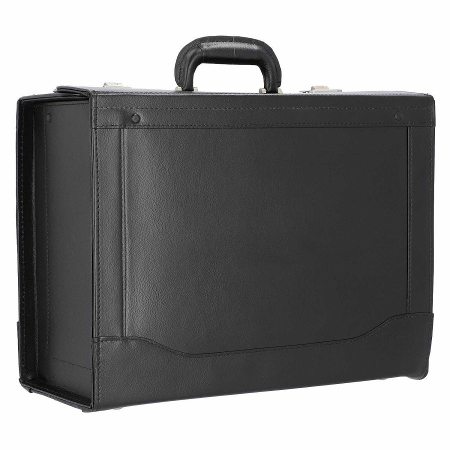 Travel Luggage Alassio | Alassio Pilot Case Leather 45 Cm Laptop Compartment