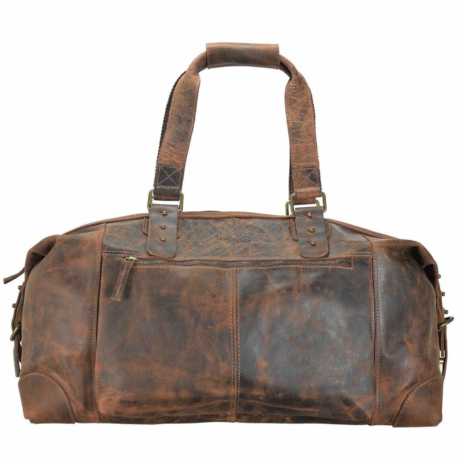 Travel Luggage Greenland Nature | Greenland Nature Classic Weekender Travel Bag Leather 54 Cm