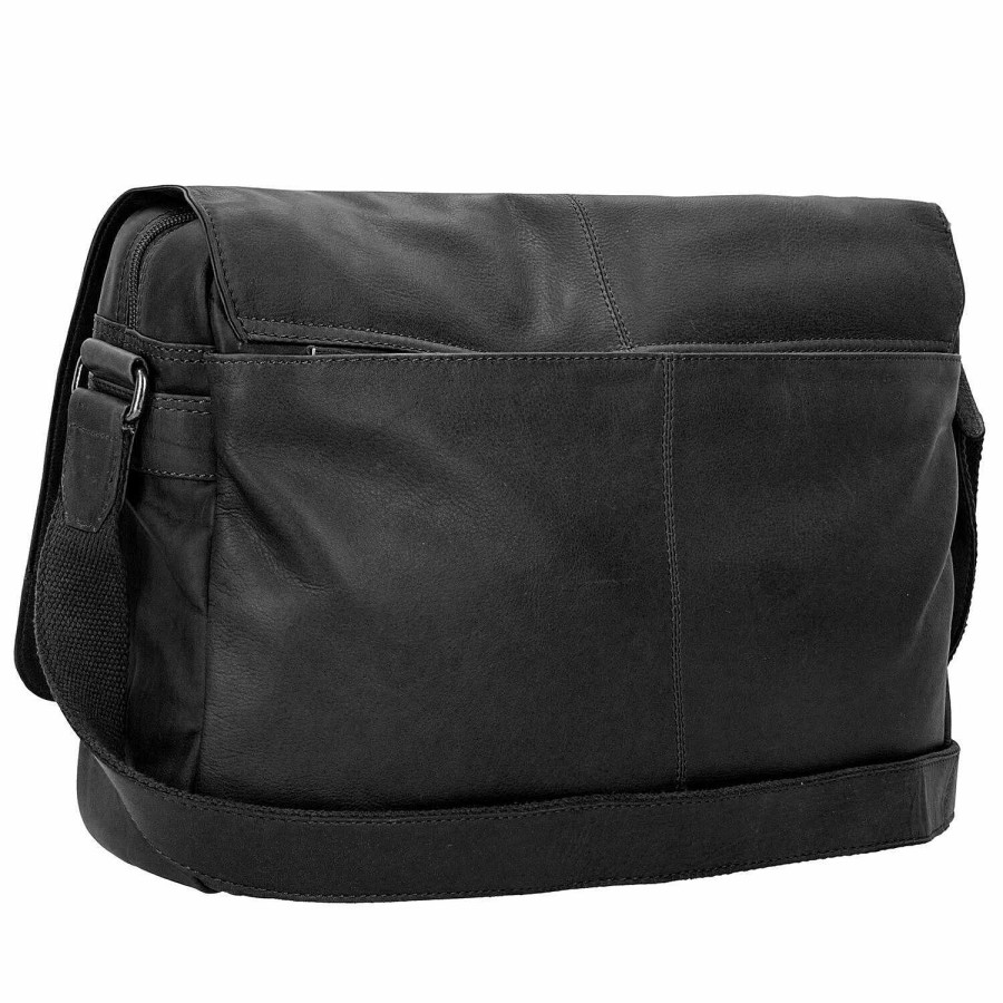 Business The Chesterfield Brand | The Chesterfield Brand Wax Pull Up Messenger Leather 40 Cm Laptop Compartment