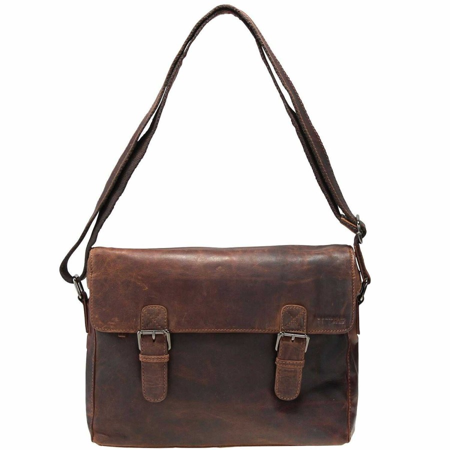 Business Greenland Nature | Greenland Nature Montana Iii Messenger Leather 35 Cm