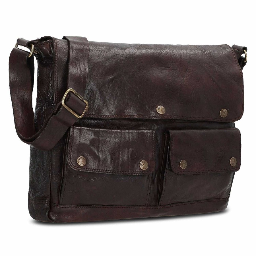 Business Campomaggi | Campomaggi Messenger Leather 37 Cm