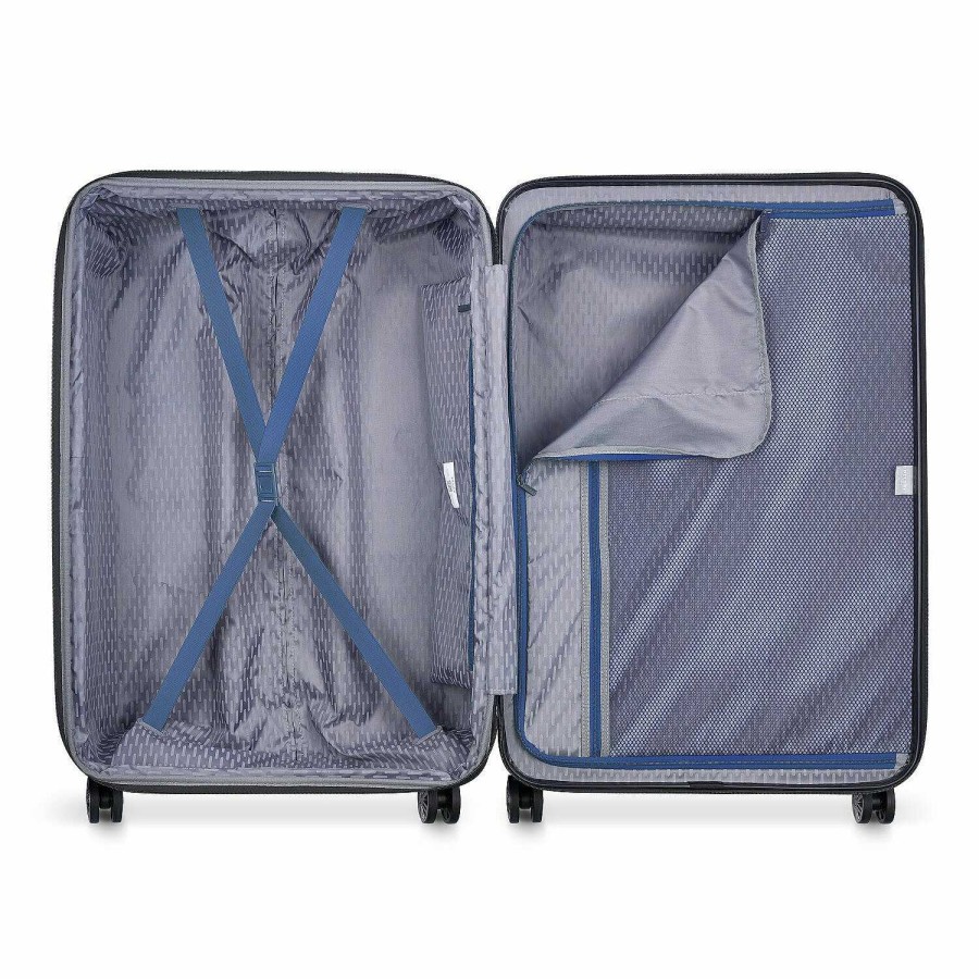 Travel Luggage Delsey Paris | Delsey Paris Air Armor 4 Wheel Suitcase Set 3 Pieces