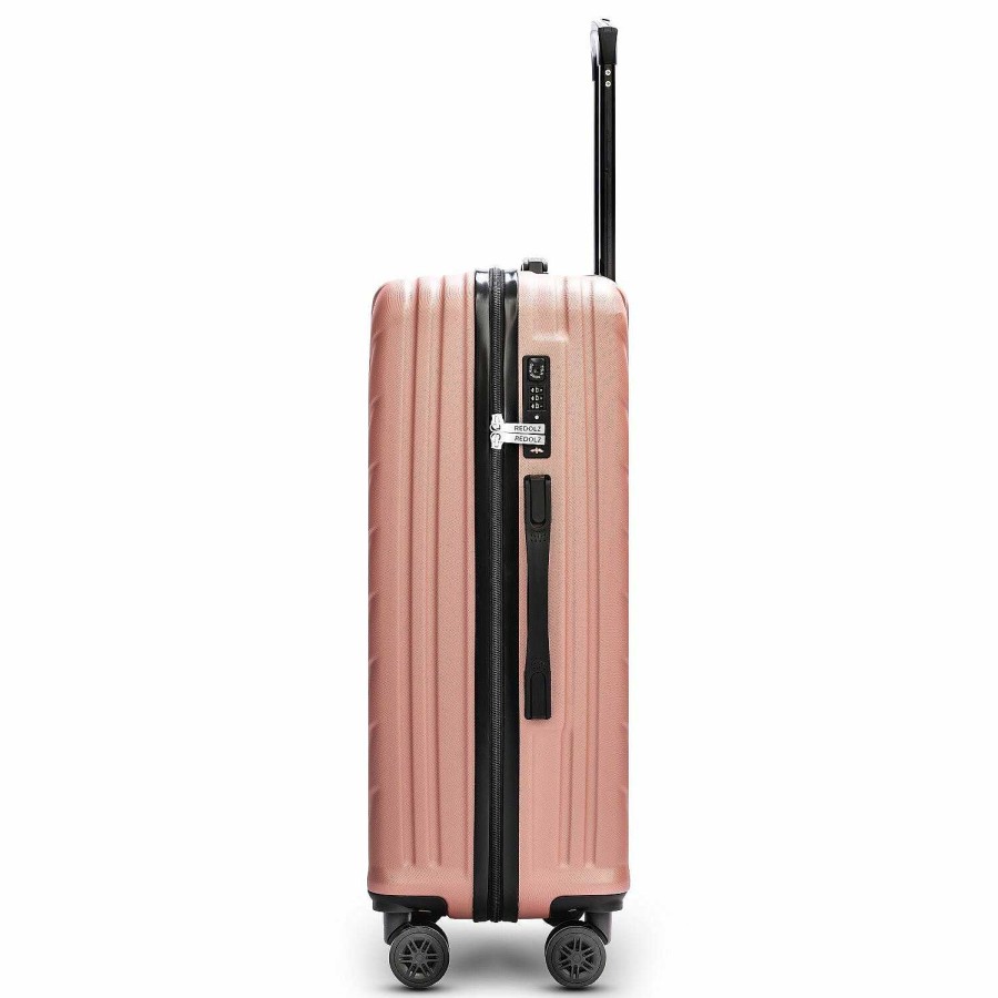 Travel Luggage Redolz | Redolz Essentials 07 3-Set 4-Wheel Suitcase Set 3-Piece