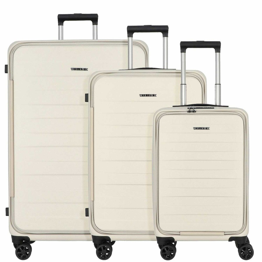 Travel Luggage Worldpack | Worldpack Seattle 4 Wheel Suitcase Set 3 Pieces