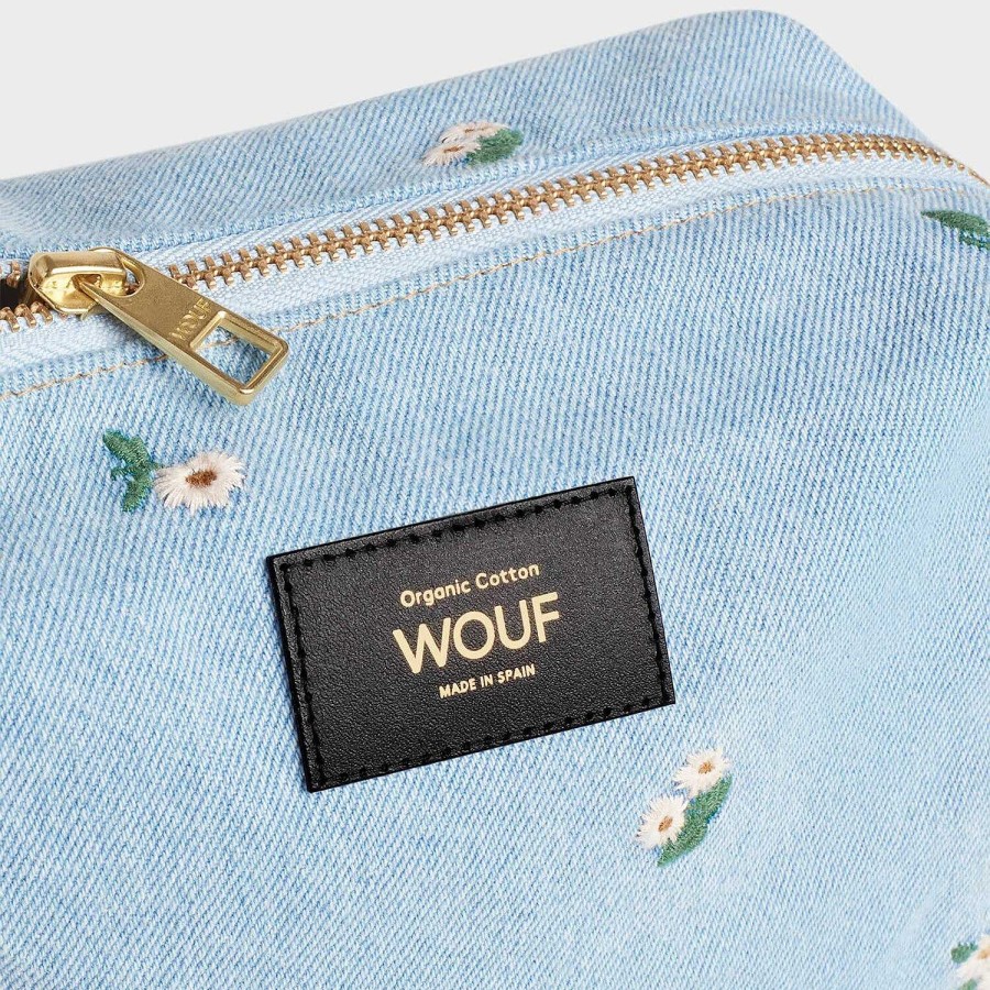 Travel Luggage Wouf | Wouf Denim Cosmetic Bag 21 Cm