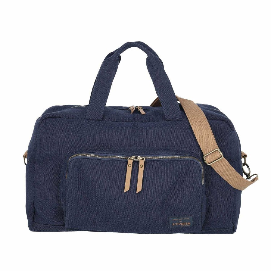 Travel Luggage Travelite | Travelite Hempline Weekender Travel Bag 49 Cm