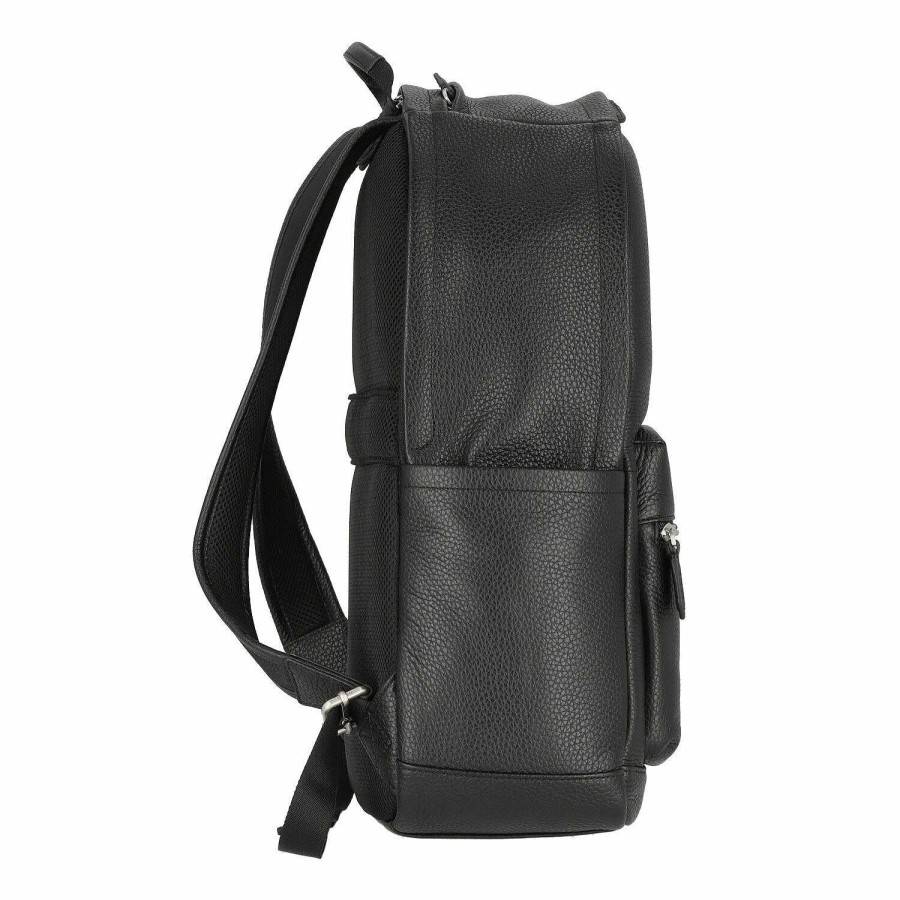 Backpacks Fossil | Fossil Buckner Backpack Leather 44.5 Cm Laptop Compartment