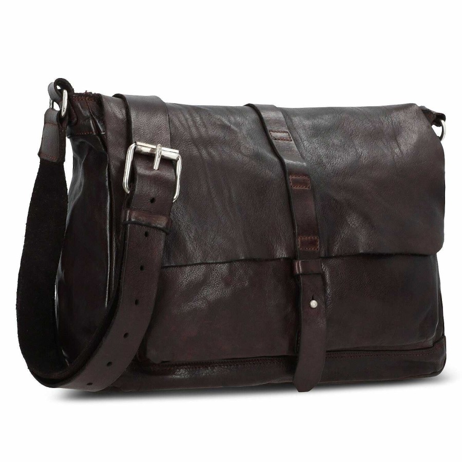 Business Campomaggi | Campomaggi Messenger Leather 37 Cm