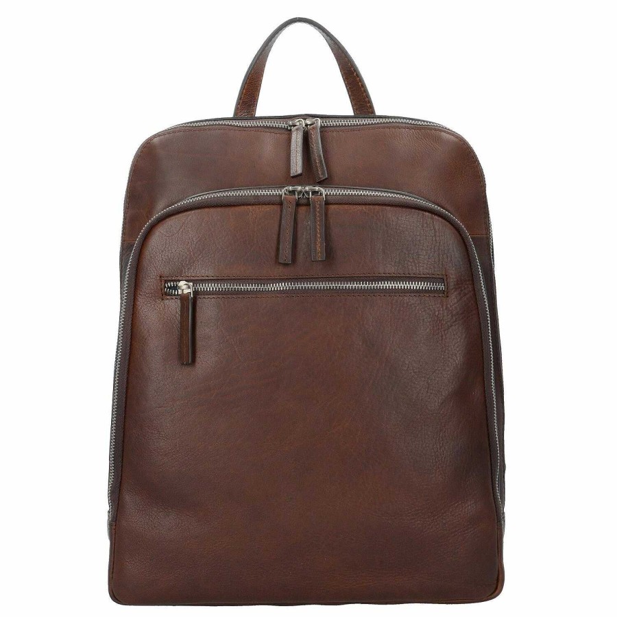 Business Leonhard Heyden | Leonhard Heyden Roma Backpack Leather 40 Cm Laptop Compartment