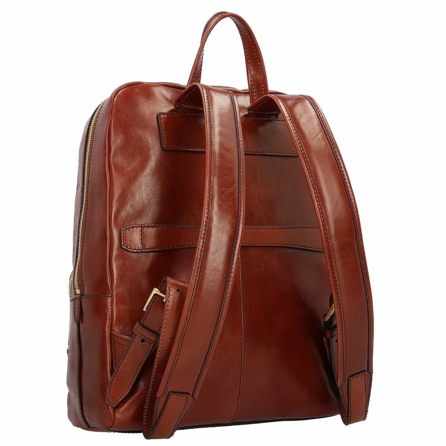 Business The Bridge | The Bridge Vespucci Backpack Leather 41 Cm Laptop Compartment