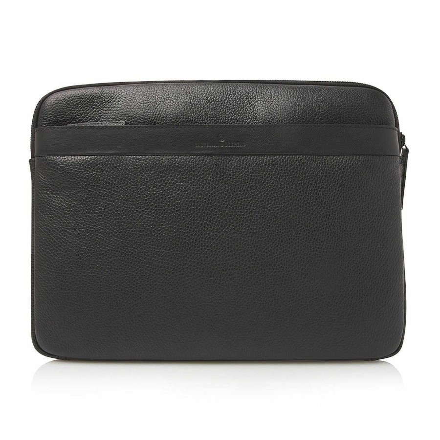 Business Castelijn & Beerens | Castelijn & Beerens Romeo Laptop Sleeve Leather 38 Cm Laptop Compartment