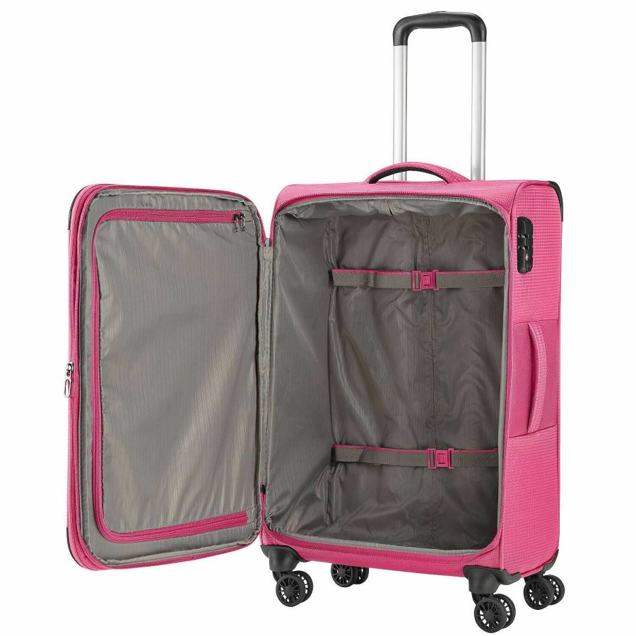 Travel Luggage Travelite | Travelite Seaside 4-Wheel Suitcase Set 3 Pieces.