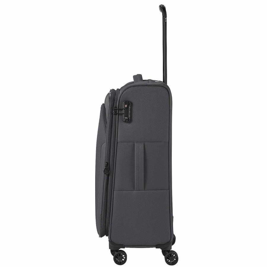 Travel Luggage Travelite | Travelite Croatia 4 Wheel Suitcase Set 3 Pieces