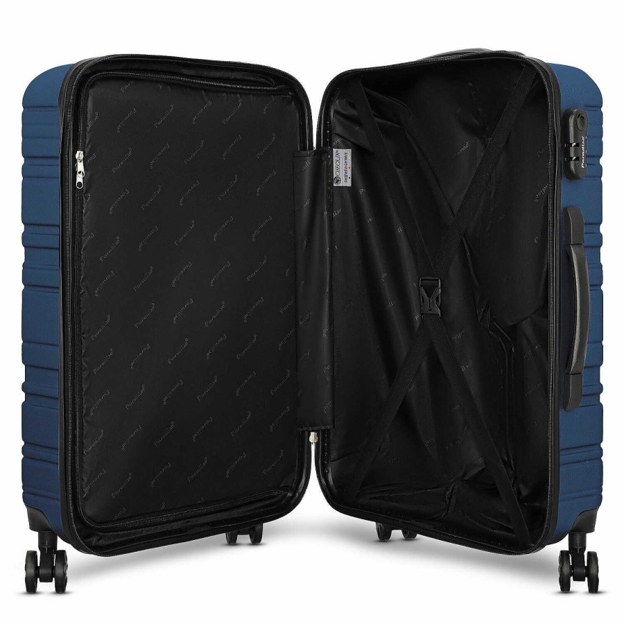 Travel Luggage Check.In | Check.In Paradise 4 Wheel Suitcase Set 3 Pieces