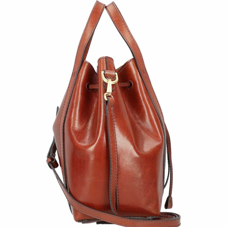 Bags The Bridge | The Bridge Vittoria Bucket Bag Leather 25 Cm