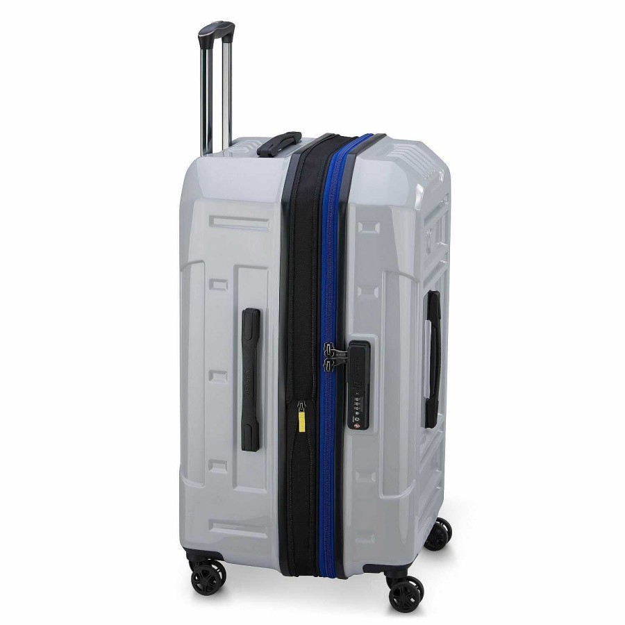 Travel Luggage Delsey Paris | Delsey Paris Rempart 4-Wheel Trolley 73 Cm With Expansion Pleat