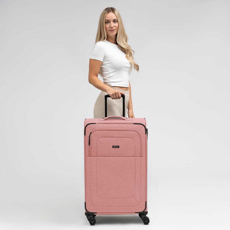 Travel Luggage Redolz | Redolz Essentials 12 Large 4-Wheel Trolley 79 Cm With Expansion Pleat