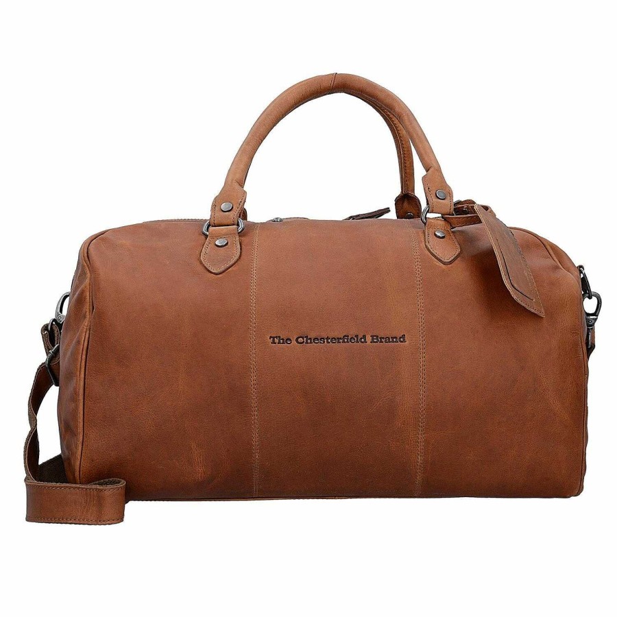 Travel Luggage The Chesterfield Brand | The Chesterfield Brand Wax Pull Up Weekender Travel Bag Leather 46 Cm