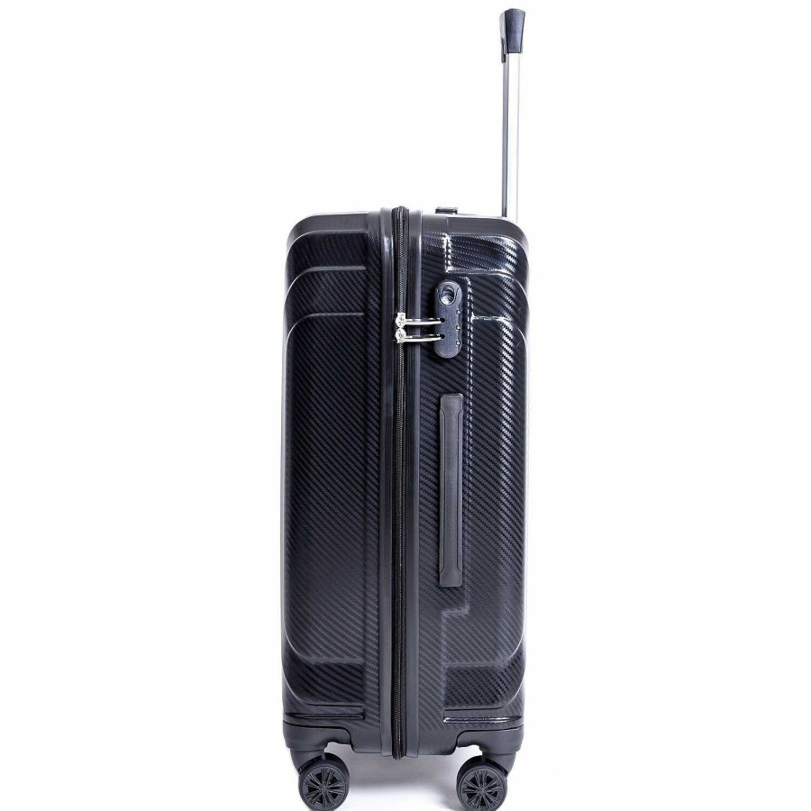 Travel Luggage Redolz | Redolz Essentials 02 4-Wheel Suitcase Set 3 Pieces.