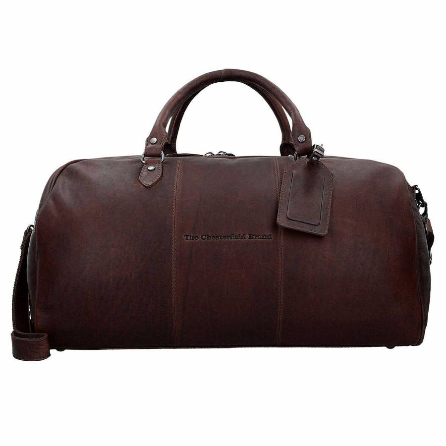 Travel Luggage The Chesterfield Brand | The Chesterfield Brand Wax Pull Up Weekender Travel Bag Leather 53 Cm