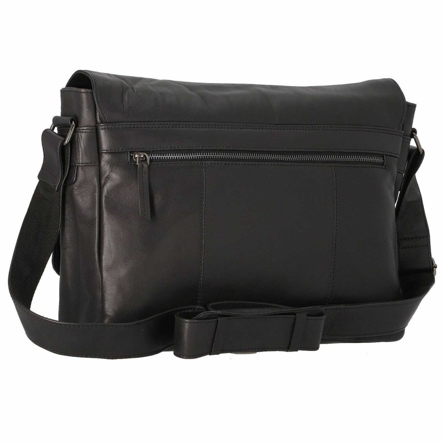 Business Davidoff | Davidoff Essentials Messenger Leather 38 Cm