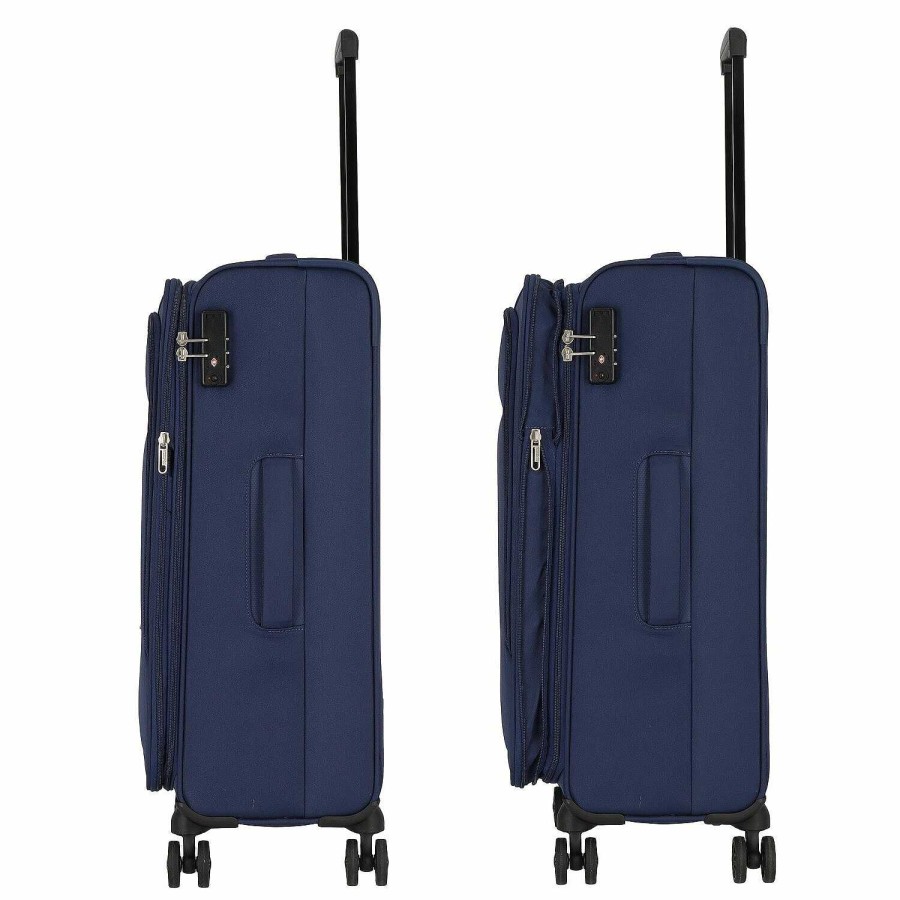 Travel Luggage American Tourister | American Tourister Street Roll 4 Wheel Suitcase Set 3 Pieces