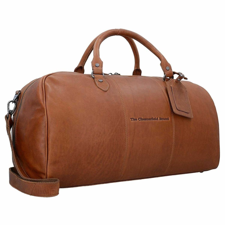 Travel Luggage The Chesterfield Brand | The Chesterfield Brand Wax Pull Up Weekender Travel Bag Leather 53 Cm