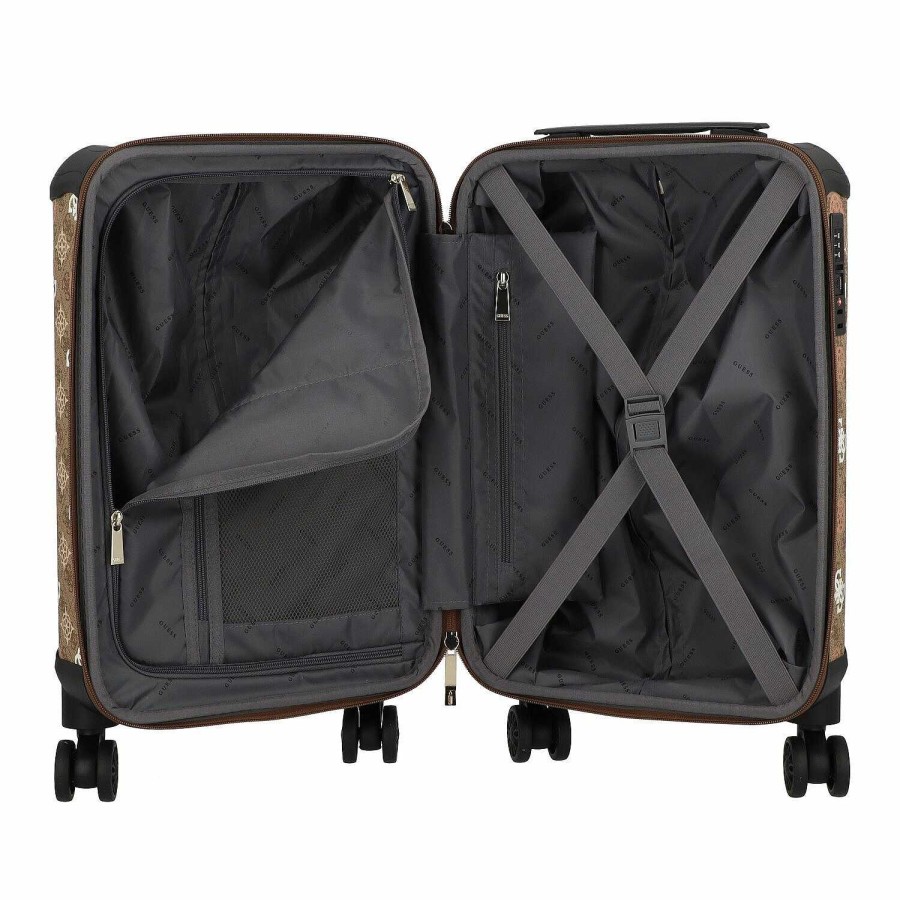 Travel Luggage Guess | Guess Eliette 4 Wheels Cabin Trolley 53 Cm