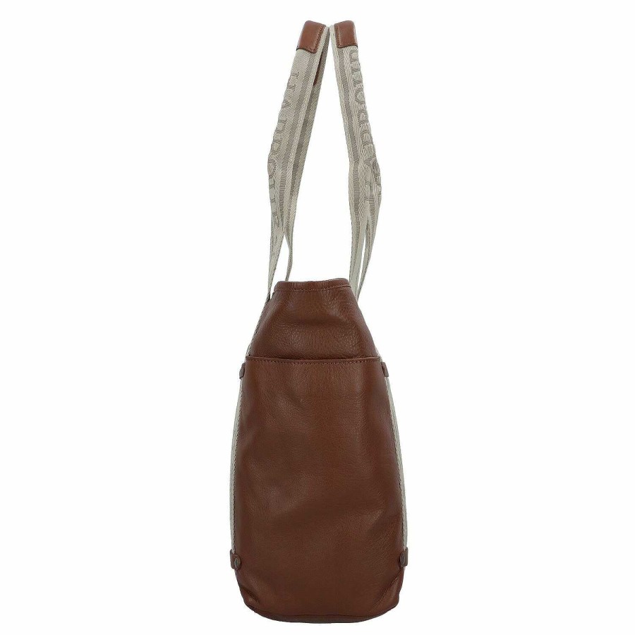 Bags Harbour 2nd | Harbor 2Nd Just Pure Gina Shopper Bag Leather 42 Cm Laptop Compartment