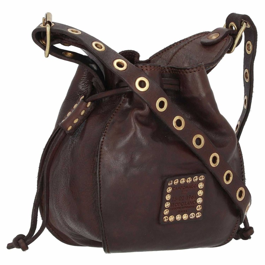 Bags Campomaggi | Campomaggi Leather Bucket Bag 15 Cm