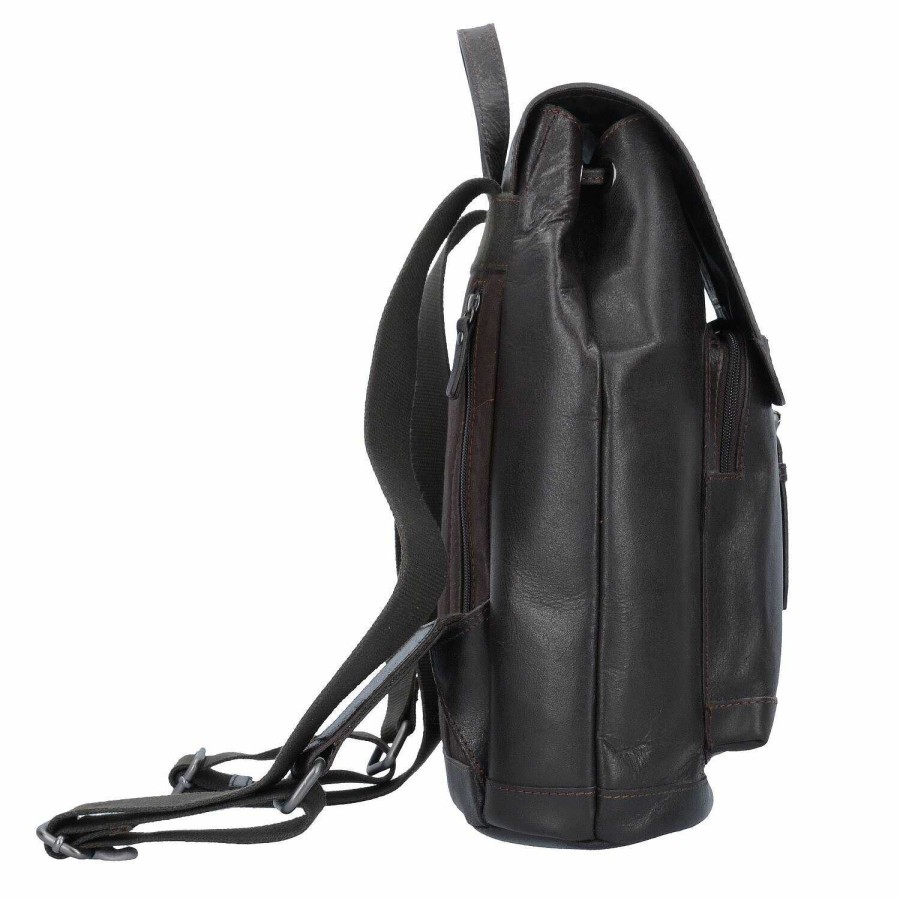 Business Leonhard Heyden | Leonhard Heyden Dakota Backpack Leather 38 Cm Laptop Compartment