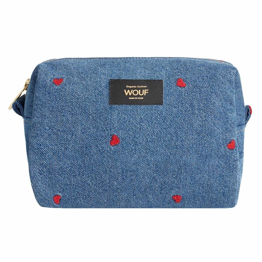 Travel Luggage Wouf | Wouf Denim Cosmetic Bag 21 Cm