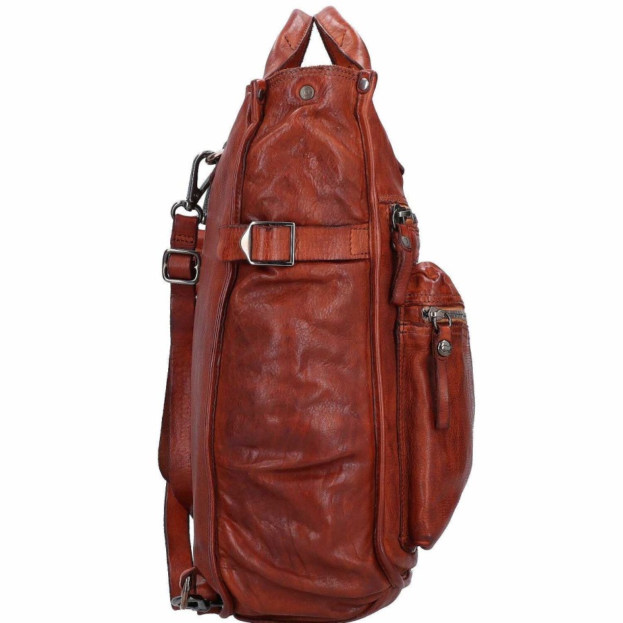 Backpacks Campomaggi | Campomaggi City Backpack 34 Cm Leather Laptop Compartment