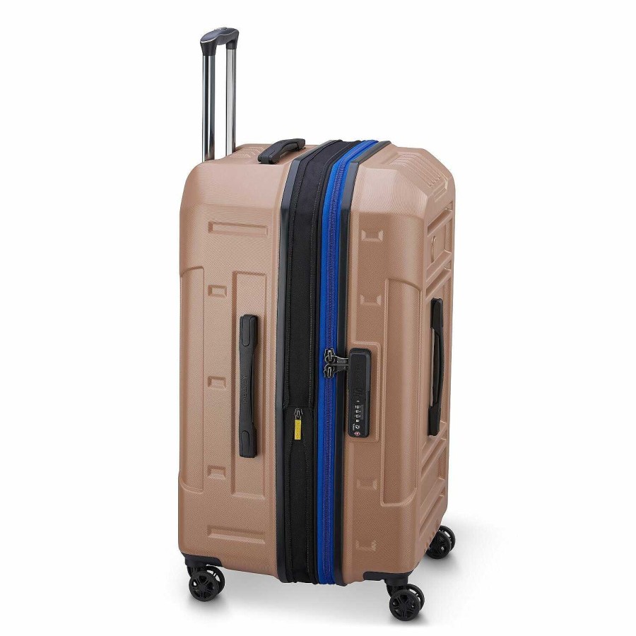 Travel Luggage Delsey Paris | Delsey Paris Rempart 4-Wheel Trolley 73 Cm With Expansion Pleat