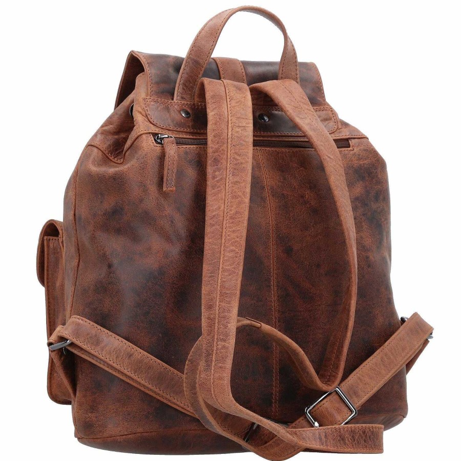 Backpacks Greenland Nature | Greenland Nature Montana City Backpack Leather 34 Cm