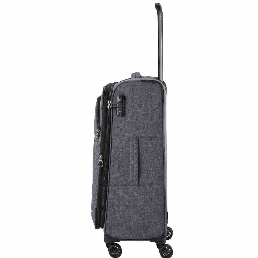 Travel Luggage Travelite | Travelite Adriia 4 Wheel Suitcase Set 3 Pieces