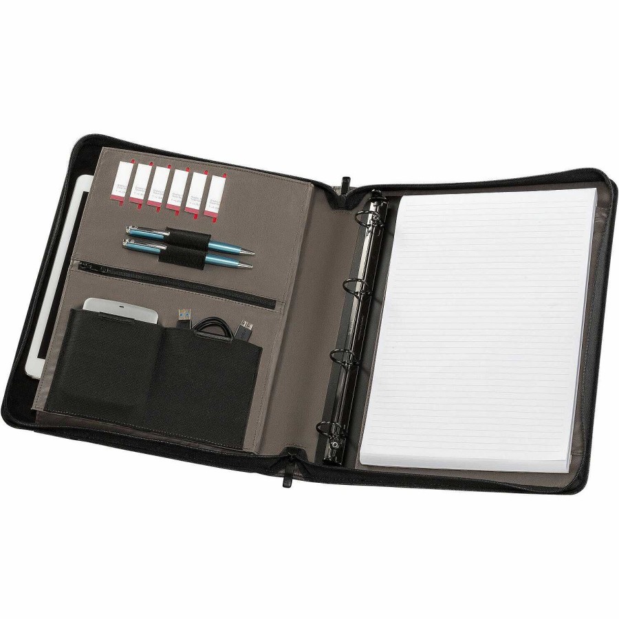 Business Wenger | Wenger Affiliate Binder Padfolio With Tablet Pocket