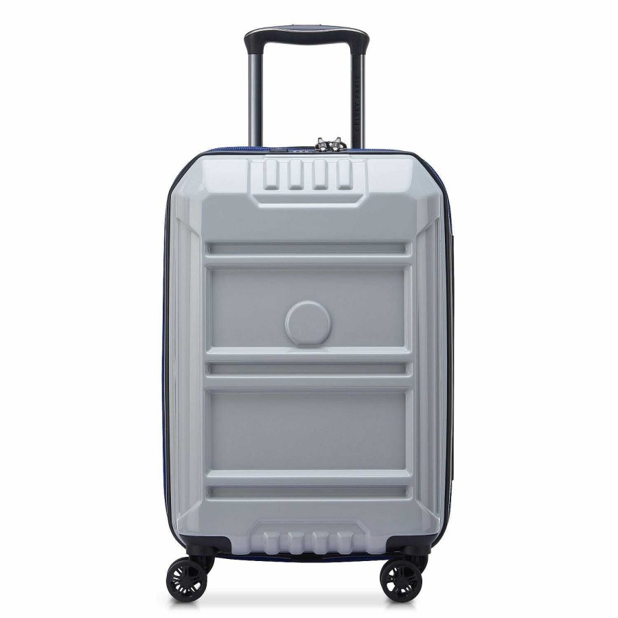 Travel Luggage Delsey Paris | Delsey Paris Rempart 4-Wheel Trolley 55 Cm With Expansion Pleat