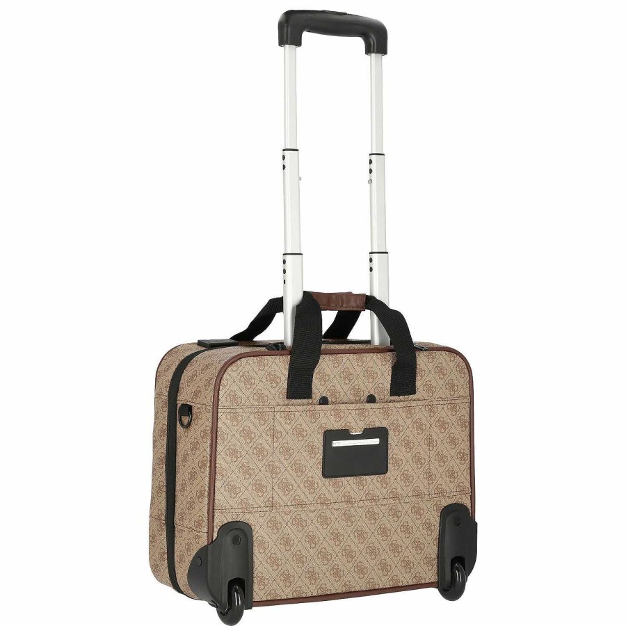 Travel Luggage Guess | Guess Vezzola 2 Wheels Business Trolley 42 Cm Laptop Compartment