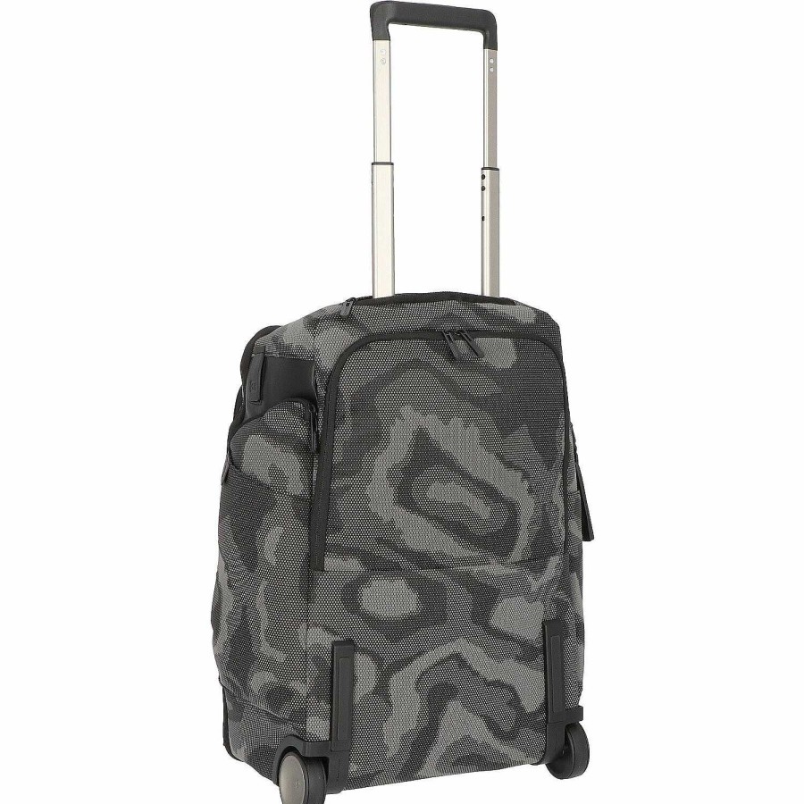 Travel Luggage Piquadro | Piquadro Brief 2-Wheel Backpack Trolley 53 Cm Laptop Compartment